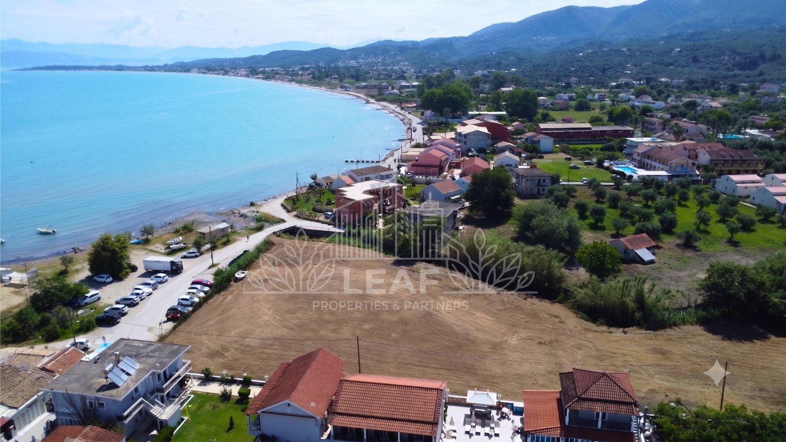 Παραθαλάσσιο οικόπεδο Ρόδα Κέρκυρα - φωτογραφία 1