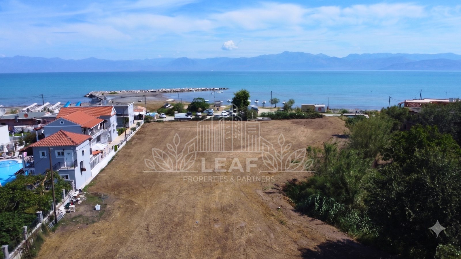 Παραθαλάσσιο οικόπεδο Ρόδα Κέρκυρα - φωτογραφία 4